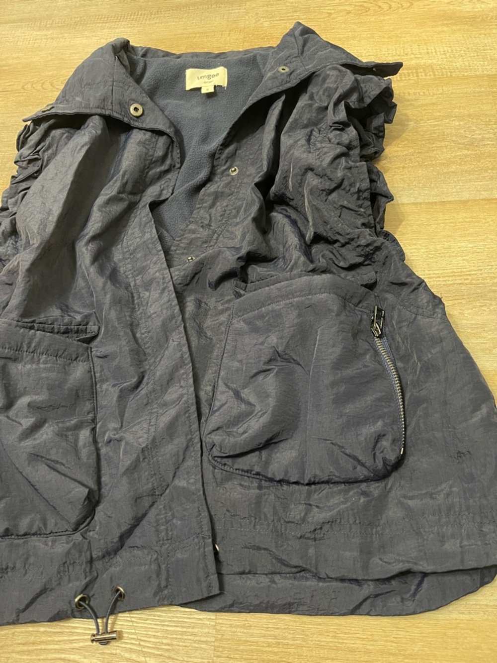 Umgee Dark Navy Utility nylon vest